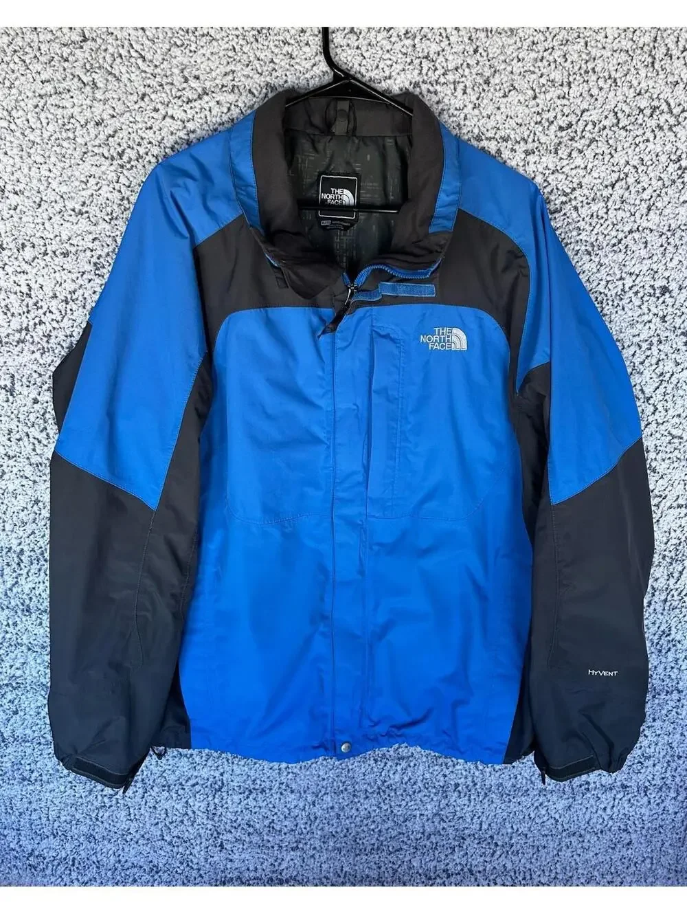 The North Face Men's HyVent 3 in 1 Blue/Black Full Zip Jacket Size XL